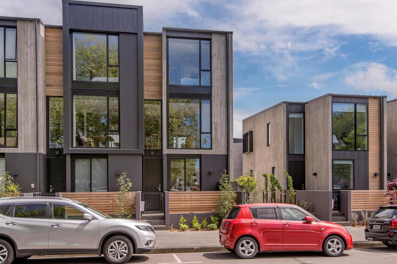 Latimer View Apartment Christchurch Dış mekan fotoğraf