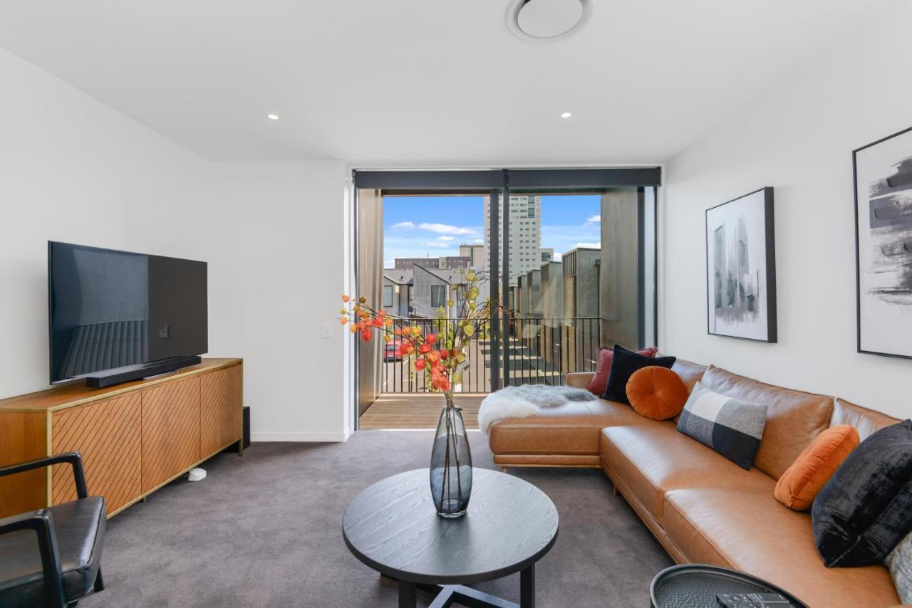 Latimer View Apartment Christchurch Dış mekan fotoğraf